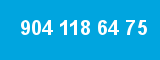 904 118 64 75 904 118 64 75